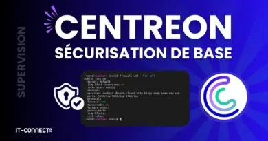 Sécurisation de base Centreon