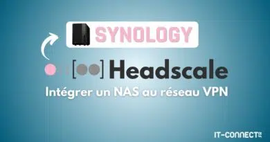Tuto Headscale client NAS Synology
