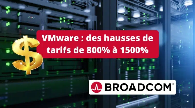 VMware - des hausses de tarifs de 800% à 1500%