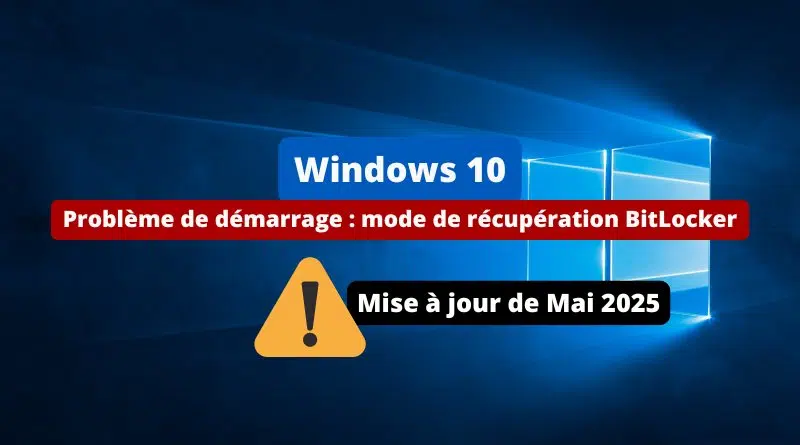 Windows 10 KB5058379 - Bug BitLocker