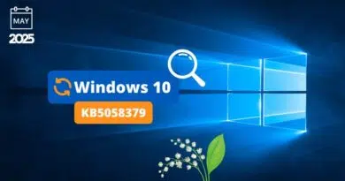 Windows 10 KB5058379 - Mise à jour mai 2025