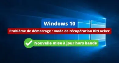 Windows 10 KB5061768 - Correctif bug BitLocker de mai 2025