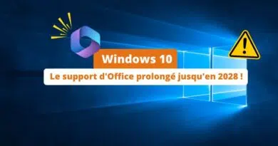 Windows 10 - Le support d'Office prolongé jusqu'en 2028