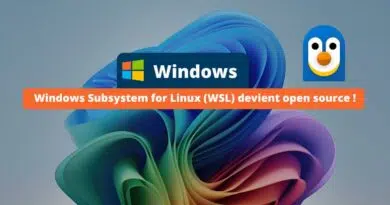 Windows Subsystem for Linux (WSL) devient open source
