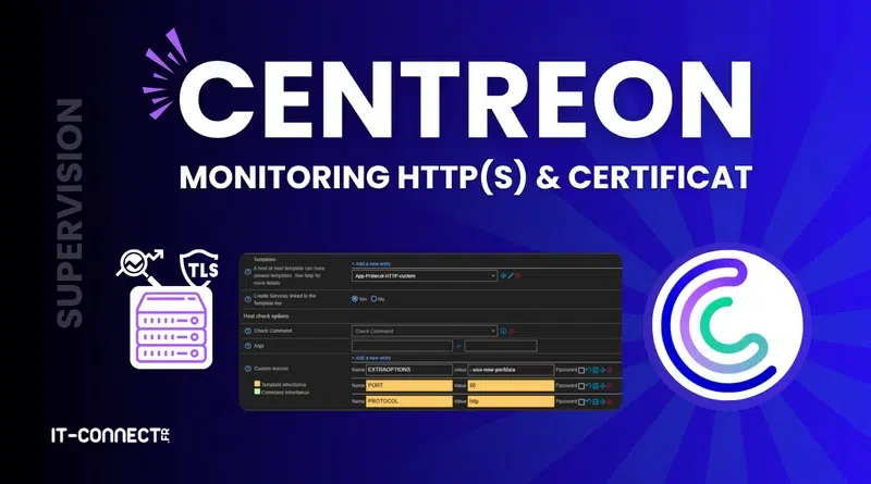 Centreon - Monitoring serveur web et expiration certificat