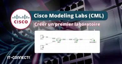 Créer un premier laboratoire Cisco Modeling Labs Free CML