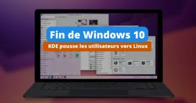 Fin de Windows 10 - KDE pousse les utilisateurs vers Linux