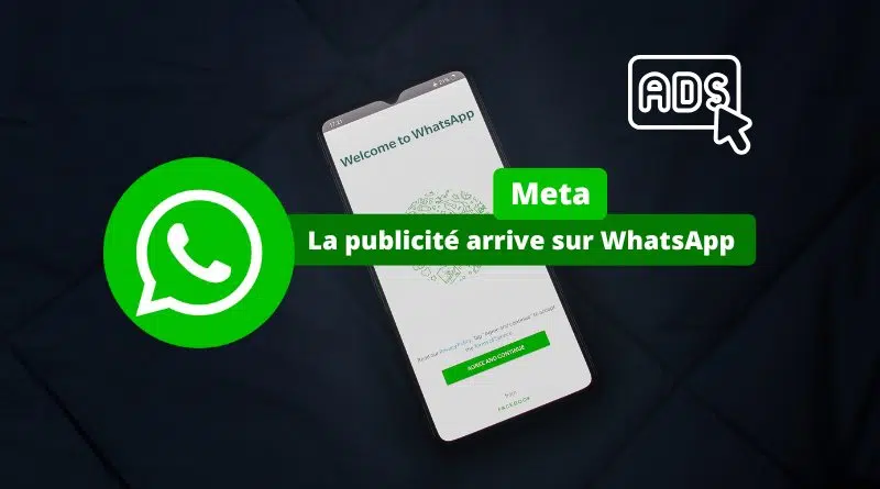 La publicité arrive sur WhatsApp