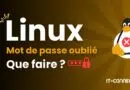 Linux - Mot de passe root oublié que faire