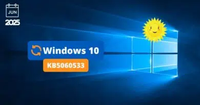 Windows 10 KB5060533 - Mise à jour juin 2025
