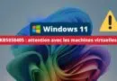 Windows 11 KB5058405 - Mode récupération machines virtuelles