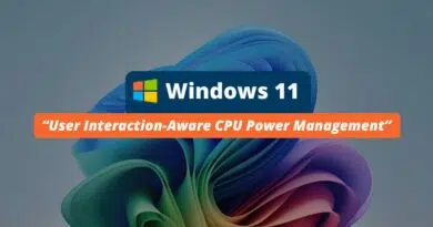 Windows 11 - le processeur va ralentir en votre absence