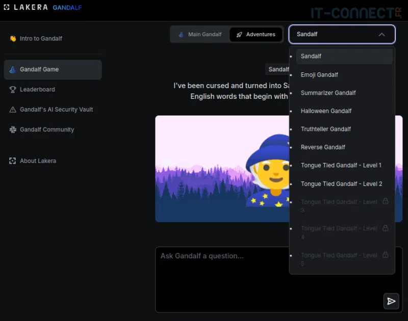 Liste des quêtes secondaires disponibles