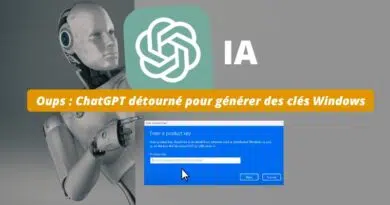 ChatGPT détourné pour générer des clés Windows