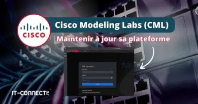 Cisco CML effectuer les mises à jour