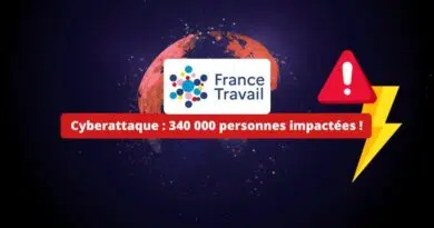 Cyberattaque France Travail - 340 000 personnes impactées !