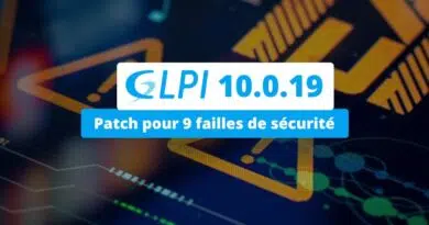 GLPI 10.0.19 - Patch pour 9 failles de sécurité