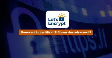 Let's Encrypt - HTTPS - certificat TLS pour des adresses IP