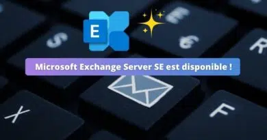 Microsoft Exchange Server SE est disponible