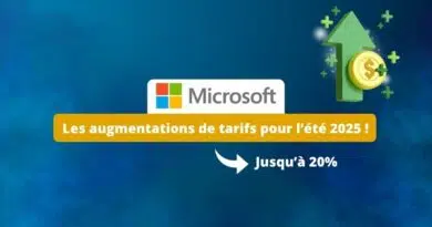 Microsoft - Les augmentations de tarifs pour l’été 2025