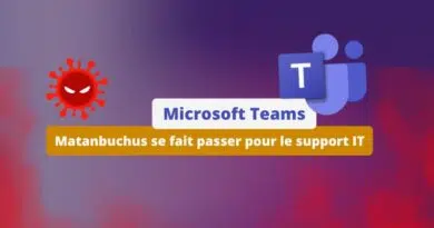 Microsoft Teams - le malware Matanbuchus se fait passer pour le support IT
