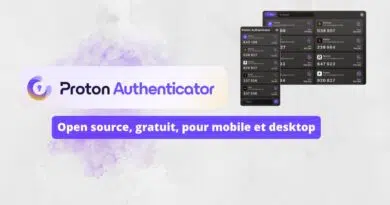 Proton Authenticator - 2FA Gratuit et open source