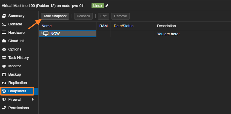 Proxmox-VE-Creer-un-snapshot-sur-une-VM-
