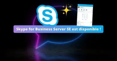 Skype for Business Server SE est disponible