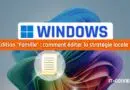 Windows 11 Famille Home - Editer stratégie de groupe