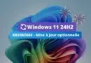 Windows 11 KB5062660 - Juillet 2025 - Nouveautés