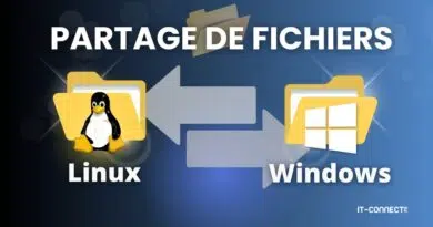 tuto partage de fichiers Windows Linux