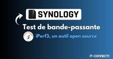 tuto synology test bande-passante iperf