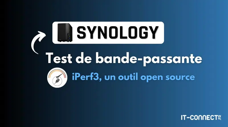 tuto synology test bande-passante iperf