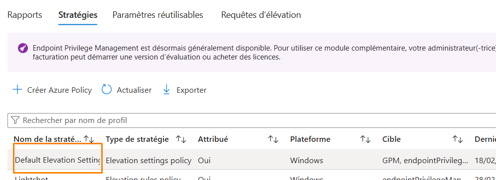 EPM - Le mode "Support Approval"