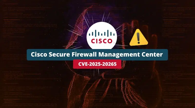 Cisco Secure Firewall Management Center - CVE-2025-20265