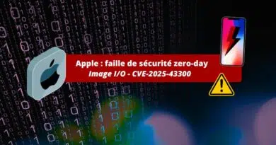 Faille Apple Image IO - CVE-2025-43300