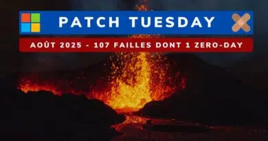 Microsoft Patch Tuesday Août 2025