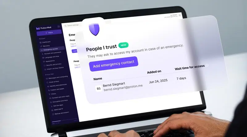 Proton lance l'Accès d'urgence