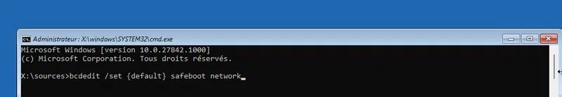 Windows 11 forcer mode sans échec