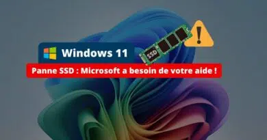Windows Panne SSD - Microsoft a besoin de votre aide