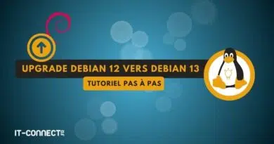 tuto upgrade debian 12 vers debian 13