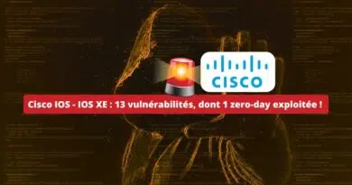 Cisco IOS - IOS XE - 13 vulnérabilités, dont 1 zero-day exploitée