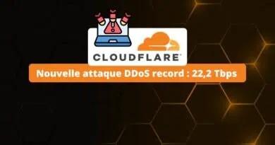 Cloudflare Nouvelle attaque DDoS record - 22,2 Tbps