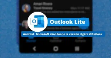 Microsoft abandonne Outlook Lite - la version allégée pour Android