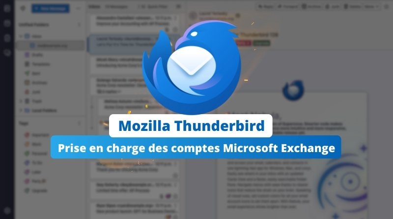 Mozilla Thunderbird 144 support Microsoft Exchange