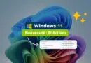 Windows 11 - Nouveauté AI Actions en septembre 2025