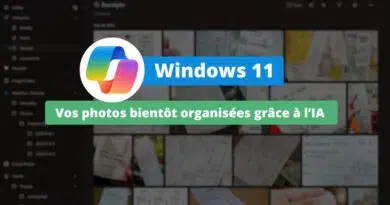 Windows 11 veut organiser vos photos avec l'IA