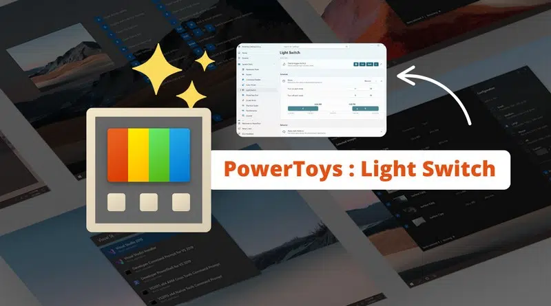 Windows PowerToys - Light Switch