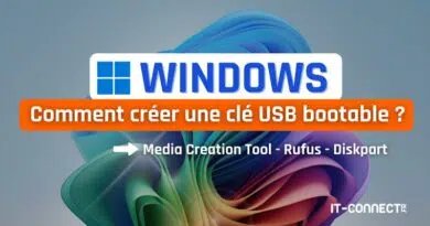 tuto clé usb windows 11 rufus media creation tool diskpart