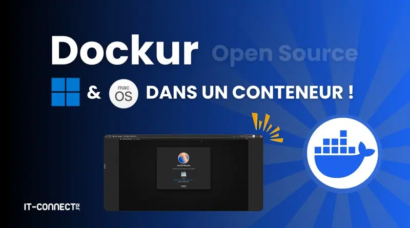 tuto dockur conteneur docker avec windows et macOS